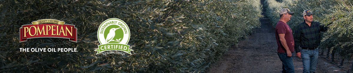 Pompeian Sustainably Grown Olive Oil 